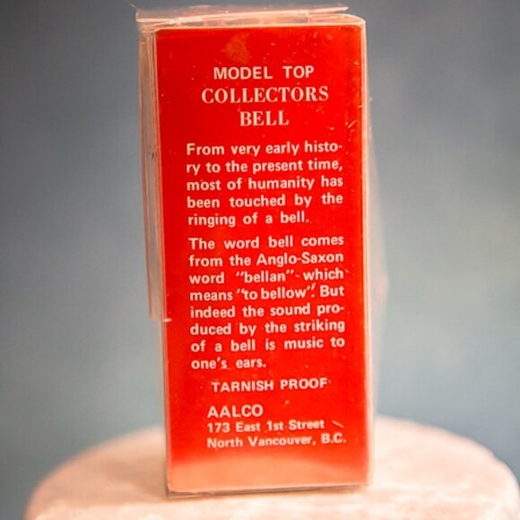 EARLY Souvenir Collector Bell BIG CREEK BOAT FARM RR#2 Caledonia Ontario - Picture 2 of 6